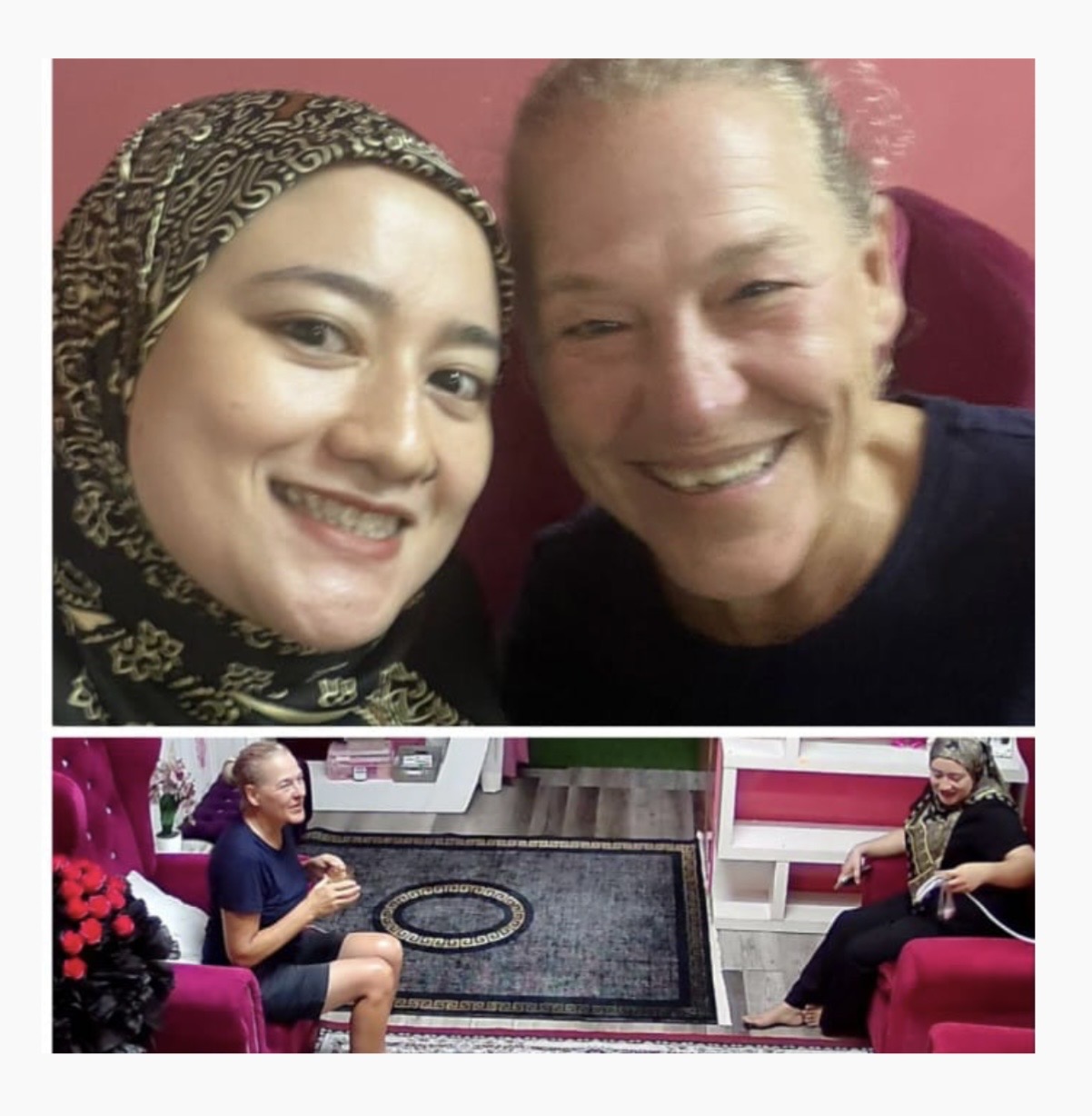 Claudia from Switzerland at Nayla Beauty Spa